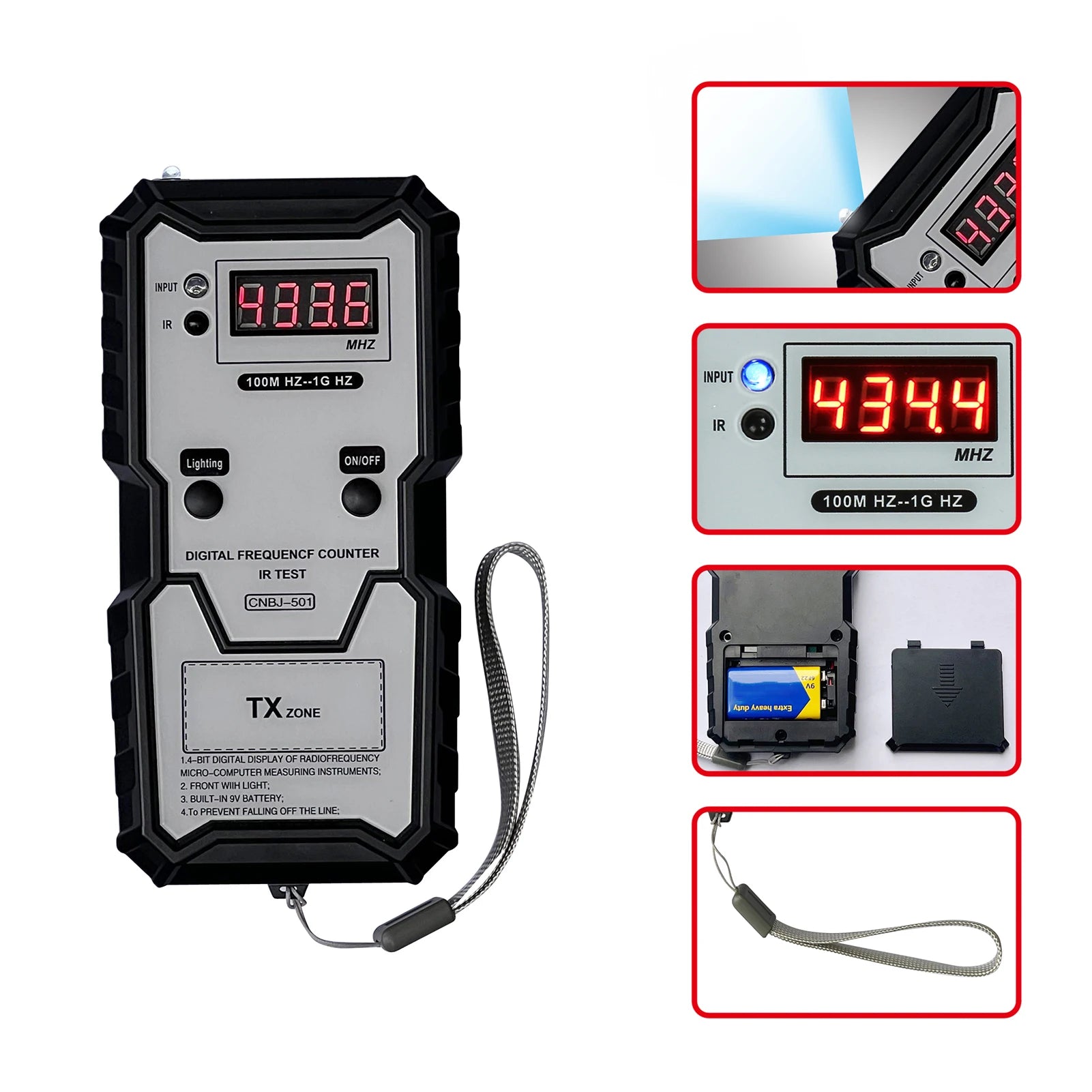 Tester für Autoschlüssel-Frequenz – Produktbild 3