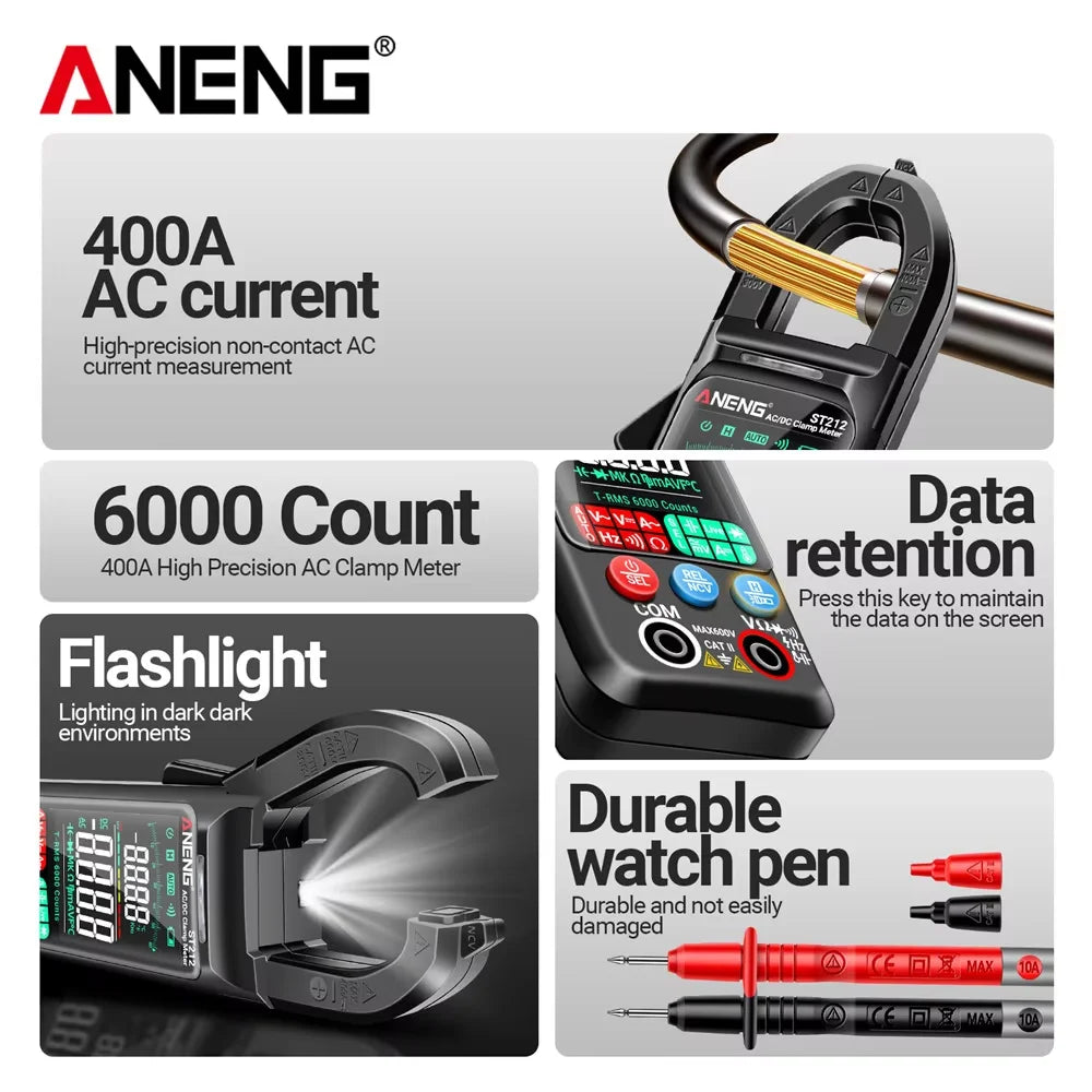 Zangenmessgerät und Multimeter für die Kfz-Elektrik – Produktbild 3