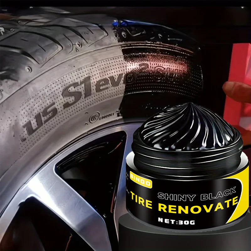 Black Shiny Reifenwachs für glänzende Autoreifen – Produktbild 1