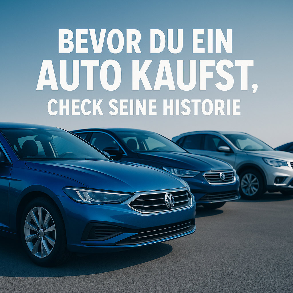 Fahrzeughistorie vor dem Autokauf prüfen – Produktbild